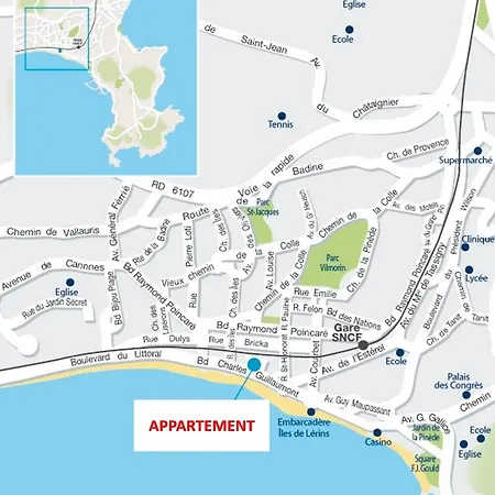 公寓 2p-vue Mer-plages A 50m-parking Privatif Couvert 昂蒂布
